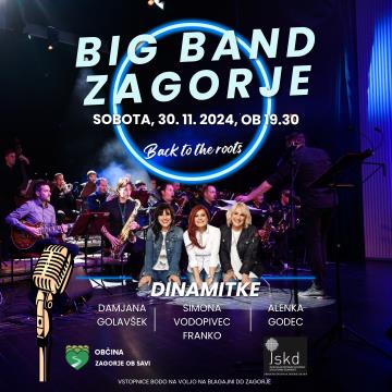 Koncert Big banda Zagorje z Dinamitkami