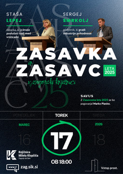 Pogovor z Zasavcema leta 2025, torek, 17. 3. 2026, ob 18:00