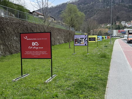 Ulična razstava ob 80-letnici Glasbene šole Zagorje ob Savi