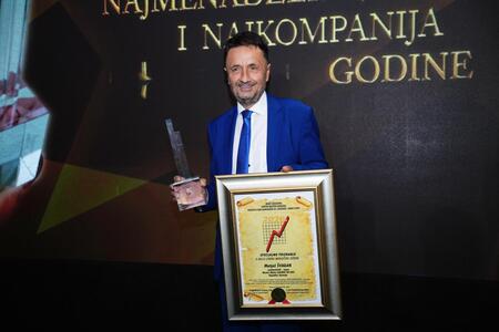 Matjažu Švaganu priznanje za NAJ ŽUPANA