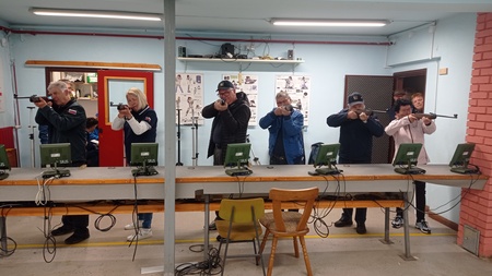 OZSČ Zagorje uspešno izvedlo strelsko usposabljanje in tekmovanje z zračno puško